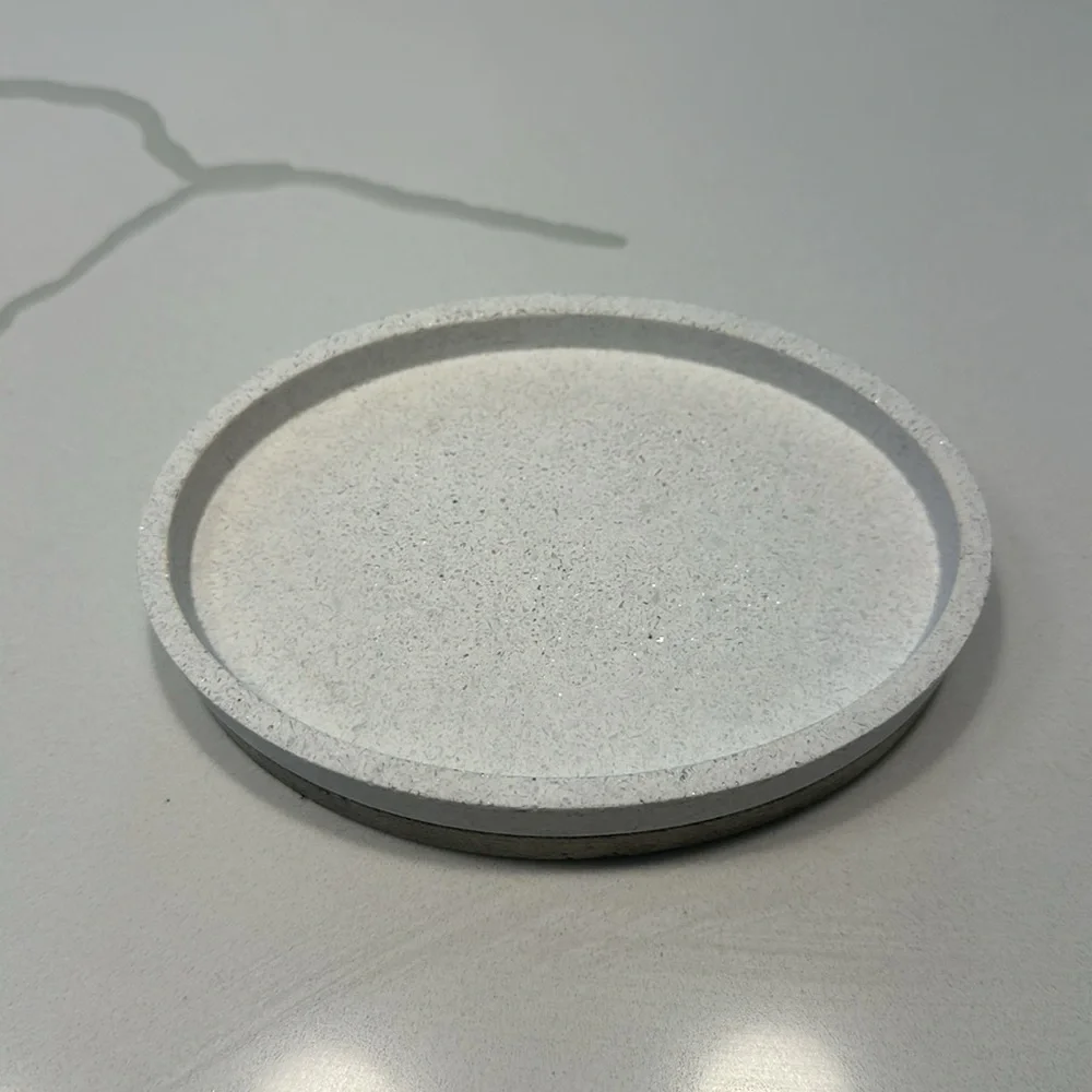 Potterybarn Meier Resin Bathroom Soap Dish Brand New without tags white 🧼🫧